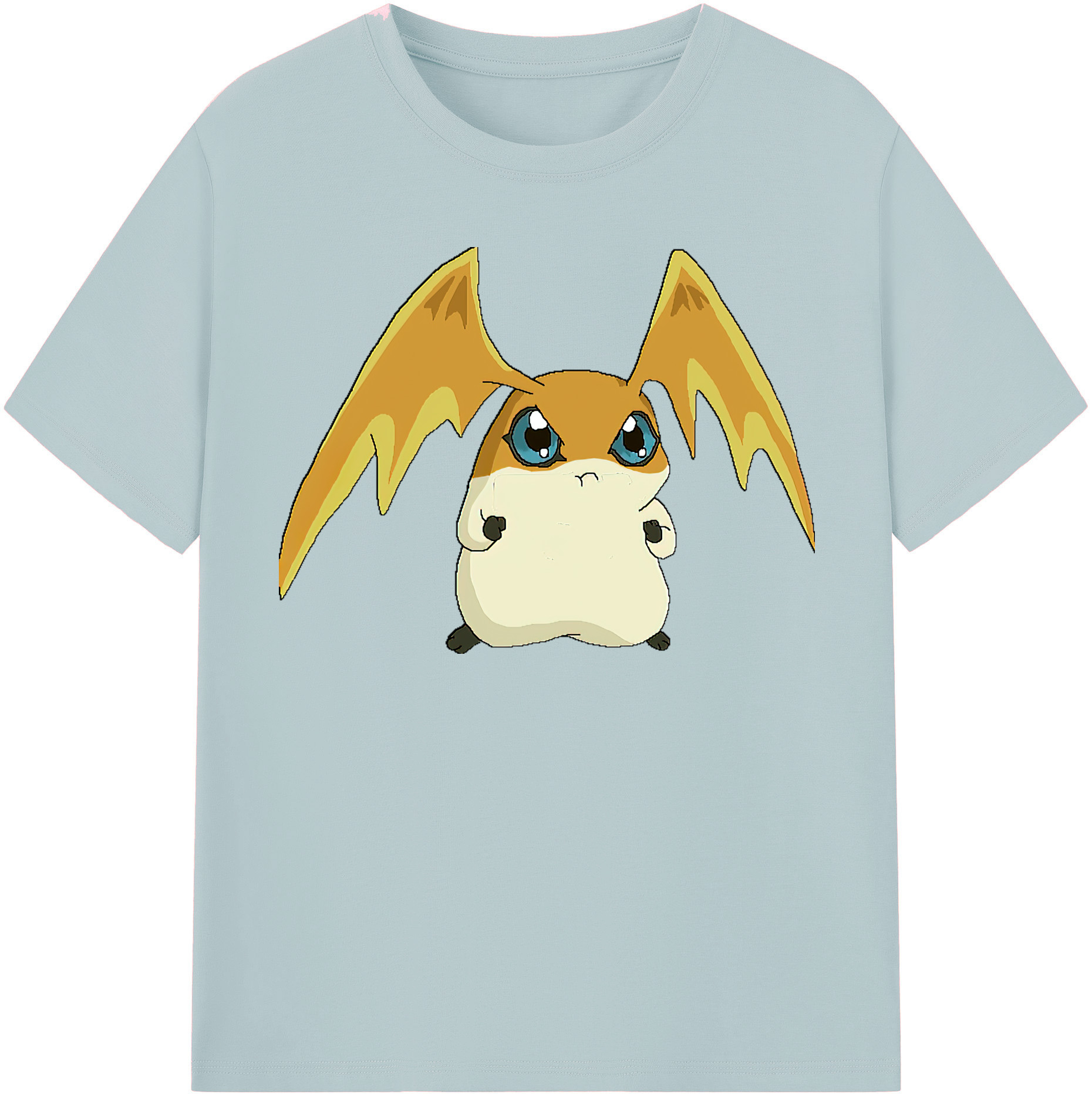 （画像用） Digimon デジタルモンスター/デジモン 綿100％半袖Tシャツ（フロントプリント）